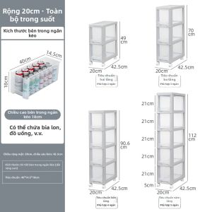 HUIYANGXU | Tổ chức ngăn kéo lưu trữ cho không gian hẹp
