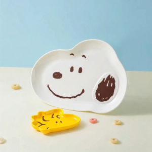M&G SHOP | Ceramic Dishware Set Lovely Cartoon Shaped Plates