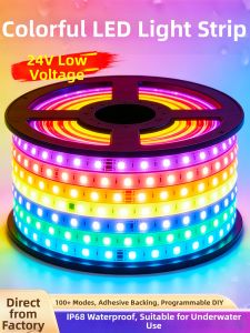 YUANMUXUAN | Waterproof Flexible LED Light Strip IP68 24V