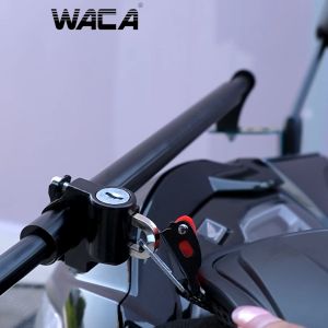 WACA JC ประเภทตัวล็อคหมวกกันน็อคแบบยึดแฮนด์ ชุดยาน ล็อคหมวกกันน็อคมอไซ อุปกรณ์กันขโมย ล็อคหมวกนิรภัย เพื่อมต่อผลลัพธ์การตัดสินใจ 6416 FSA