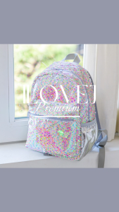 Kids Sparkling Sequin Charm Backpack – Korea’s Premium Kids Fashion by I LOVE J (Ages 4–10)