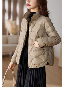 JUYU | Slimming Warm Fashion Thin Down Jacket Stand Collar