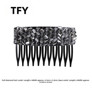 TFY | Dazzling Princess Head Inverted High-end High-crown Hair Clips
