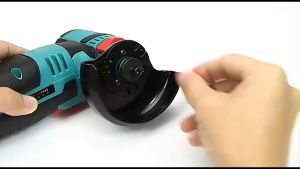 Ladderman 12V 1.3mAh Li-Ion 76mm Mini Cordless Angle with Case Grinder Brushless Motor Dual Battery DIY Cutting Grinding