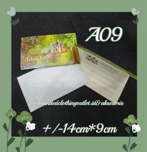 KARTU UCAPAN HARI RAYA IDUL FITRI / KARTU UCAPAN LEBARAN / GREETING CARD HAMPERS LEBARAN / PERLENGKAPAN PARCEL / PERLENGKAPAN BINGKISAN EID MUBARAK | KCP7817213022