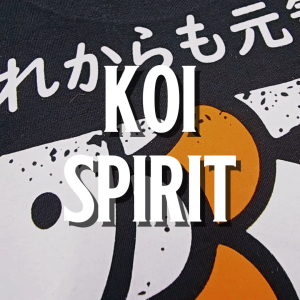 เสือยืด octo TOKYO แขนสั้น สกรีนลาย Koi Spirit เนื้อผ้า Cotton100% นุ่มใส่สบาย