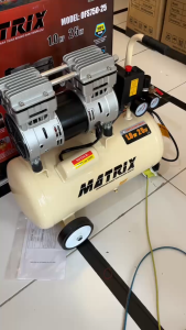 Kompresor Angin Oilless 1 Hp Matrix 25liter oilles OFS 750-25