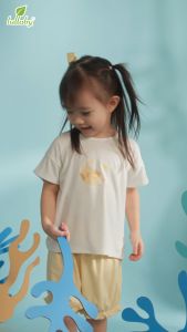 LULLABY - Bộ bé gái cộc tay SUPERIOR PETIT - NH313N