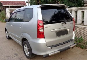 Spoiler Avanza Xenia 2004 - 2011 silver hitam abu