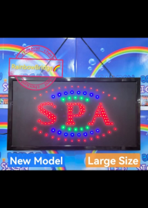 SPA - RAINBOW BRIDGE LED SIGNAGE (New-Small-Large) #SIZE: W48cm & W60cm BIG  #881