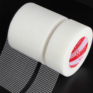 20M Fiberglass Mesh Tape for Wall Repair - Self-Adhesive Drywall Joint Tape Alkali Resistant Crack Prevention for Interior etc