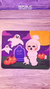 Republic Technology Mousepad office Mini Pocong Halloween Edition