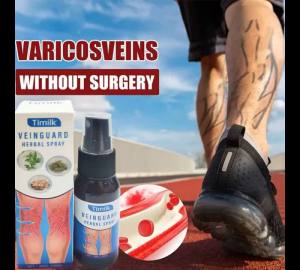 30ml Varicose Veins Spray - Relief for Leg Pain Swelling & Spider Veins - Natural Herbal Cooling Spray for Vein Support Portab