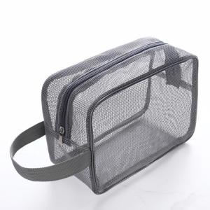 MENGMIAN | Handheld Mesh Shower Bag Large Capacity Travel Swimming Storage Bag