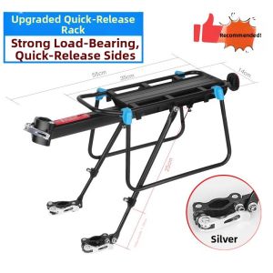 inwild | Rear Basket Storage Rack for Bike