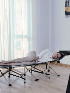 OUTDOOR Camp bed 190cm Outdoor sleeping equipment Camping Folding bed 600D Oxford Load capacity 200kg