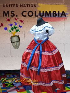 United Nation Costume Ms.Columbia