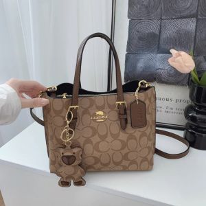Parisian Style Fashionable and Minimalist Womens Crossbody Bag Featuring Vintage Leather and Lettering Design