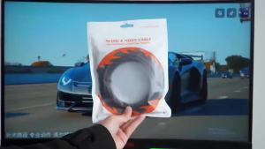 4K USB C to HDMI Cable Adapter 4K 60Hz Type C to HDMINylon Braided Cable for Thunderbolt 3 Compatible with MacBook Pro IPad pro