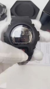 [2YEARS WARRANTY] jam tangan lelaki G Shock Sport Watch Men Military Watches 5Bar Waterproof Digital Chronograph Dual Display Alarm Wristwatches DW6900