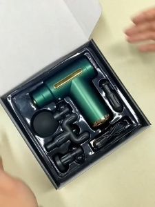 Elektrik Massage Gun 4 IN 1/Massage Gun Getar/Therapy Massager/Terapi Otot