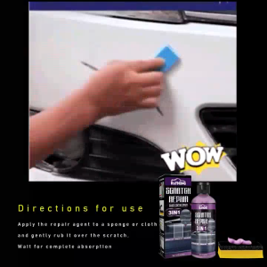 Rayhong Car Scratch Repair Kit Paint Back To Black Plastic Restorer Scratch Remover Ceramic Coating Spray Cleaning Set