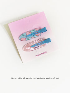 กิ๊บติดผมพื้นฐาน Multibar น่ารักคู่คลิปด้านข้างสไตล์ญี่ปุ่นและเกาหลีใต้สําหรับการถักเปียและจัดแต่งทรงผมเครื่องประดับผมอเนกประสงค์