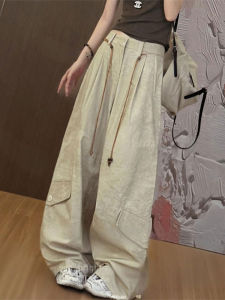 Shalldoer | Retro Hong Kong Style High Waist Loose Wide Leg Casual Pants Women Summer 2025 Slimming Workwear Trousers Fashion Trend