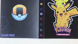 [Hoàn Tiền 10%]Sách Đựng Bộ Sưu Tập Thẻ Bài Pokemon Khe Đựng 240 Thẻ Bài Các Nhân Vật Yêu Thích Của Bé
