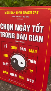 Sách - Chọn ngày tốt trong dân gian (bìa cứng)