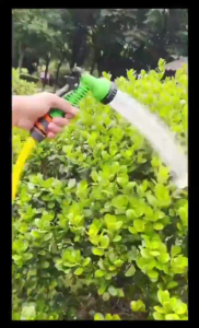 ชุดอุปกรณ์หัวฉีดน้ำ รดน้ำต้นไม้ พร้อมอุปกรณ์ต่อสายยางพร้อมใช้งานต่อให้แล้ว  ปืนล้างรถ ปืนปรับแรงดัน  ปืนน้ำอเนกประสงค์ （COD）