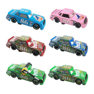 Takara Tomy | Pixar Cars 3 Pixar Cars No.86 Road Bully Chick Hicks Metal Diecast Toy Car 1:55 Lightning McQueen Childrens Gifts Toys