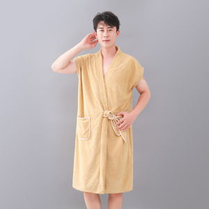 Khăn Tắm Cặp Đôi Nam Nữ 2025 Khăn Tắm Khô Nhanh Thấm Hút Khăn Tắm Mặc Được Cho Người Lớn Khăn Tắm Vải Nhung Polyester