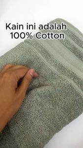 Fast Absorbent Cotton Towel 70x140cm Large Size Quick Drying Soft Cotton Tuala Mandi Dewasa Serap Air Kain Tebal #Y8767