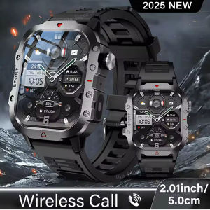 Outdoor Sports Smart Watch 2.01 inch HD Screen LED Flashlight Bluetooth Talking Smart Watch for Men Women Holiday Gifts 2025 New