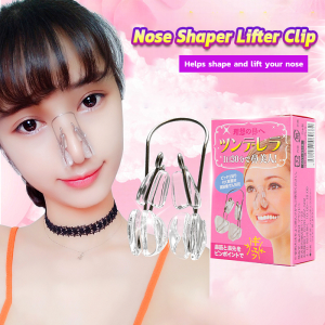 MaxPlus Nose Shaper Clip Silicone Nose Bridge Straightener Pain-Free Nose Slimmer Device