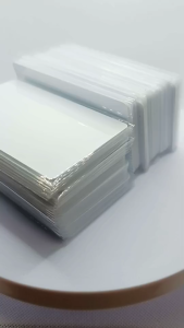 บัตร 13.56MHz card 1Kbyte.  บัตรคีย์การ์ด RFID 13.56MHz  100ใบ(ก้อปปี้ไม่ได้)