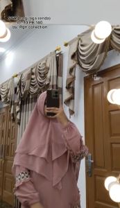 Model Terbaru Gamis Model SGR (Segitiga Renda) untuk Dewasa