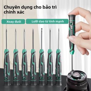 Bộ Tuốc Nơ Vít Từ Tính Chính Xác Bộ Tuốc Nơ Vít Mini Đầu Xoay Phillips/có Rãnh Để Sửa Chữa Tại Nhà Và Các Dự Án DIY Thép Hợp Kim