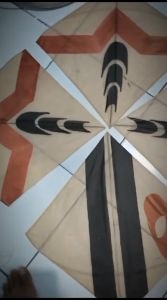 ISI-10 Layangan Aduan Seot /layang-layang Mainan Tradisional - Motif Random