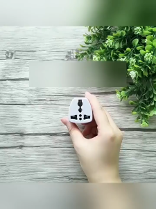 Universal Plug Adapter US Type UK Type - Compact Design Universal Socket Travel-Friendly - Adapter Only Does Not Convert Voltage