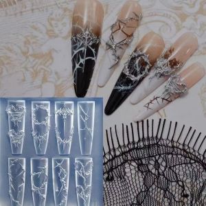 1 Piece of Original Mold for Sweet Cool Nail Art Thorn 3D Carving Sharp Nail DIY Jewelry Nail Art Template Mold