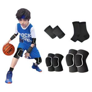 กันกระแทก ข้อศอก ข้อแข้ง ข้อข้อกระดูกสันหลัง สำหรับเด็ก สำหรับเล่นบาสเก็ตบอล ฟุตบอล ว่ายน้ำ ปั่นจักรยาน ป้องกันการตกหล่น สำหรับผู้ชาย