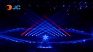 Homemory Moving Head Beam Light 295W LED with 8+16+24 Prism Rainbow Effect for Wedding / Stage / Party / Bar Show / KTV