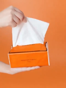 ทิชชู่หิ้ว 5 ชั้น ขนาดใหญ่ 1280 แผ่น สำหรับแต่งหน้า ห้องน้ำ พร้อมช่องจัดเก็บ #Dr.Face❤️จัดส่งจากประเทศไทย❤️