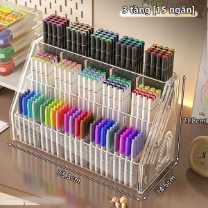 XINZHU | Hộp Đựng Bút Màu Đa Năng Sức Chứa Lớn 