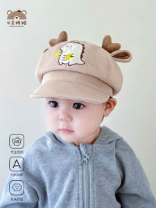 Adorable Baby Caps Spring Autumn Style Boys Girls Ball Cap Sun Protection Duckbill Hat Casual round Top Short Brim Hats
