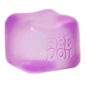 Schylling Needoh Nice Cube Sensory Fidget Toy Squishy Squeeze Stress Relief Anti-Anxiety Focus Calm Relaxing Toy For Kids Adults