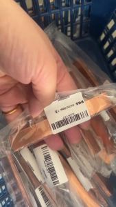 1pcs Coppers Strip T2 Coppers Flat Bar Steel Strip Plate Thickness1/1.5/2/3/4/5/6/8/10mm Coppers Electroplating DIY Material
