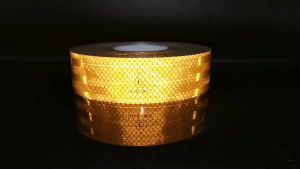 30meters Stiker Reflektor Stiker Nyala Merah Putih Reflector UJI KIR Mobil